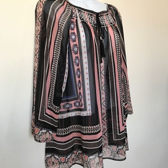 TanJay Boho Lightweight Tunic Top - Picture 2 of 10